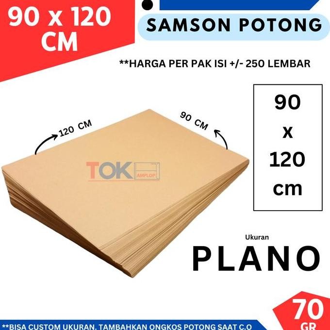 

Kertas Samson 90X120 Isi 250Lbr Kualitas Terbaik Harga Termurah