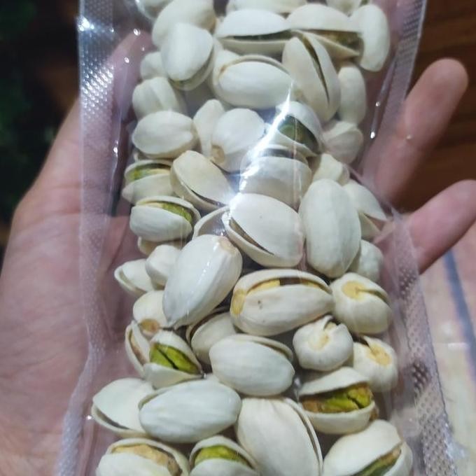 

Kacang Fustuk Pistachios Pistachio Fustuck Arab 100Gr