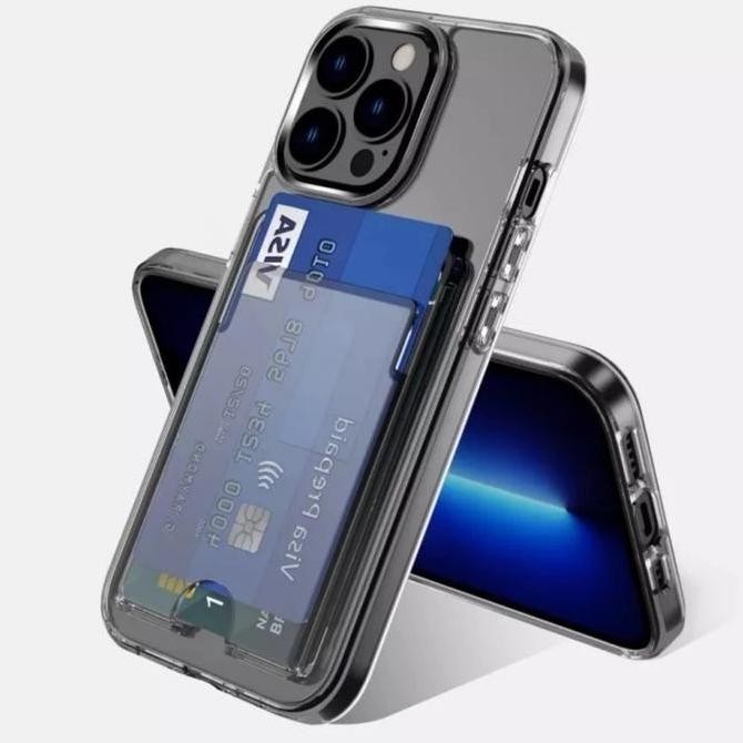 

Sale Acrylic Card Slot Holder Kartu Iphone 13 Pro Max 13 Pro Case Cover