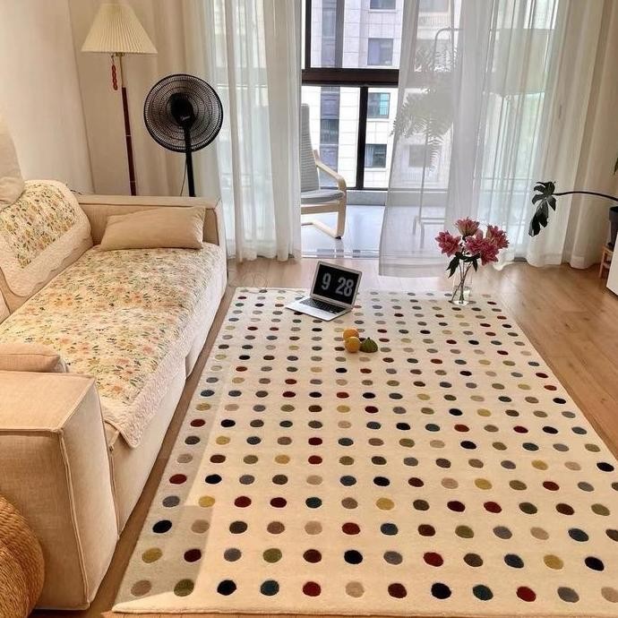 Karpet Ruangan Super Lebar Karpet Bulu Wool Tebal Halus Ukuran Jumbo 2*3 Meter Premium