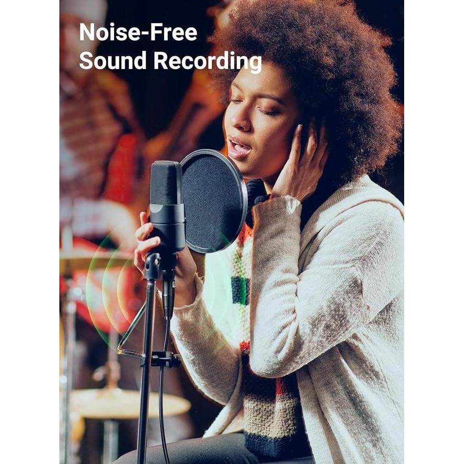 READY UGREEN KABEL AUX XLR MALE TO FEMALE KABEL MIC KARAOKE CONDENSER MICROPHONE