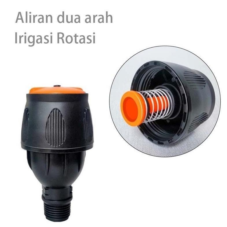 Sprinkler Taman Adjustable360 Rotasi Sistem Penyiraman Pertanian Otomatis Alat Nozzle Rumah Kaca Per