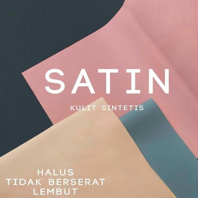 READY KULIT OSCAR POLOS SATIN BAHAN JOK SOFA KURSI LEMBUT PREMIUM