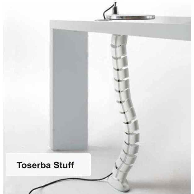 promo snake cable spiral duct kabel belalai gajah organizer meja kantor