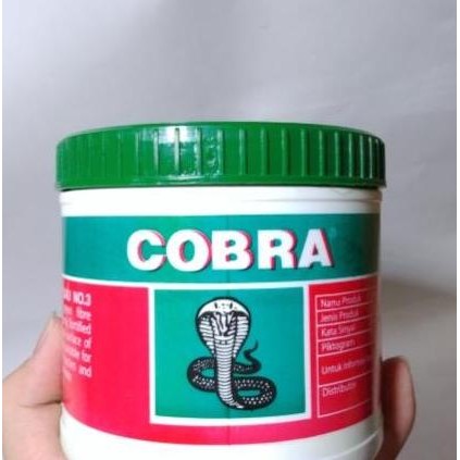 promo chassis grease no.3 cobra 454gr - gemuk hijau pelumas stempet mesin