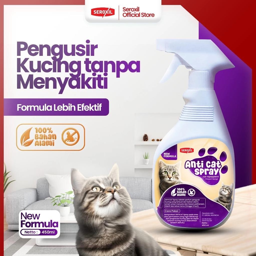 Anticat Spray - Pengusir Kucing Bab Pup Sembarangan 450Ml