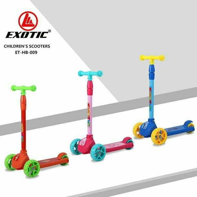 TERMURAH - Skuter Anak Exotic ET-HB009 Mainan Anak Scooter