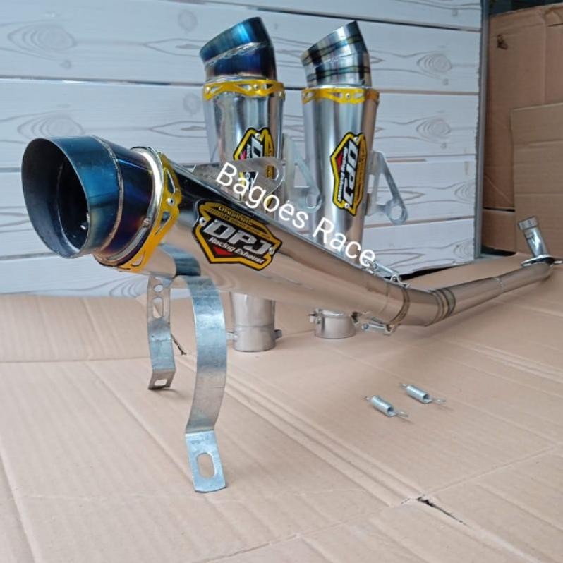 Knalpot Racing Dpj Supra X Supra Fit New Supra X125 Karisma Revo Jupiter