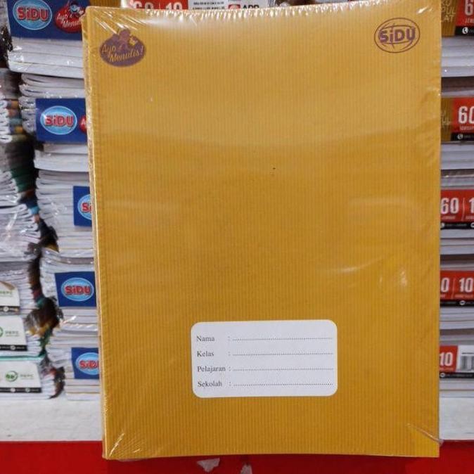

Promo Pack Buku Tulis Pendek Kraft Sidu 40 Lembar Isi 10 Buku Cover Coklat Kraft Sinar Dunia Notebook Catatan Sekolah A5 Kwarto Paper Stationery