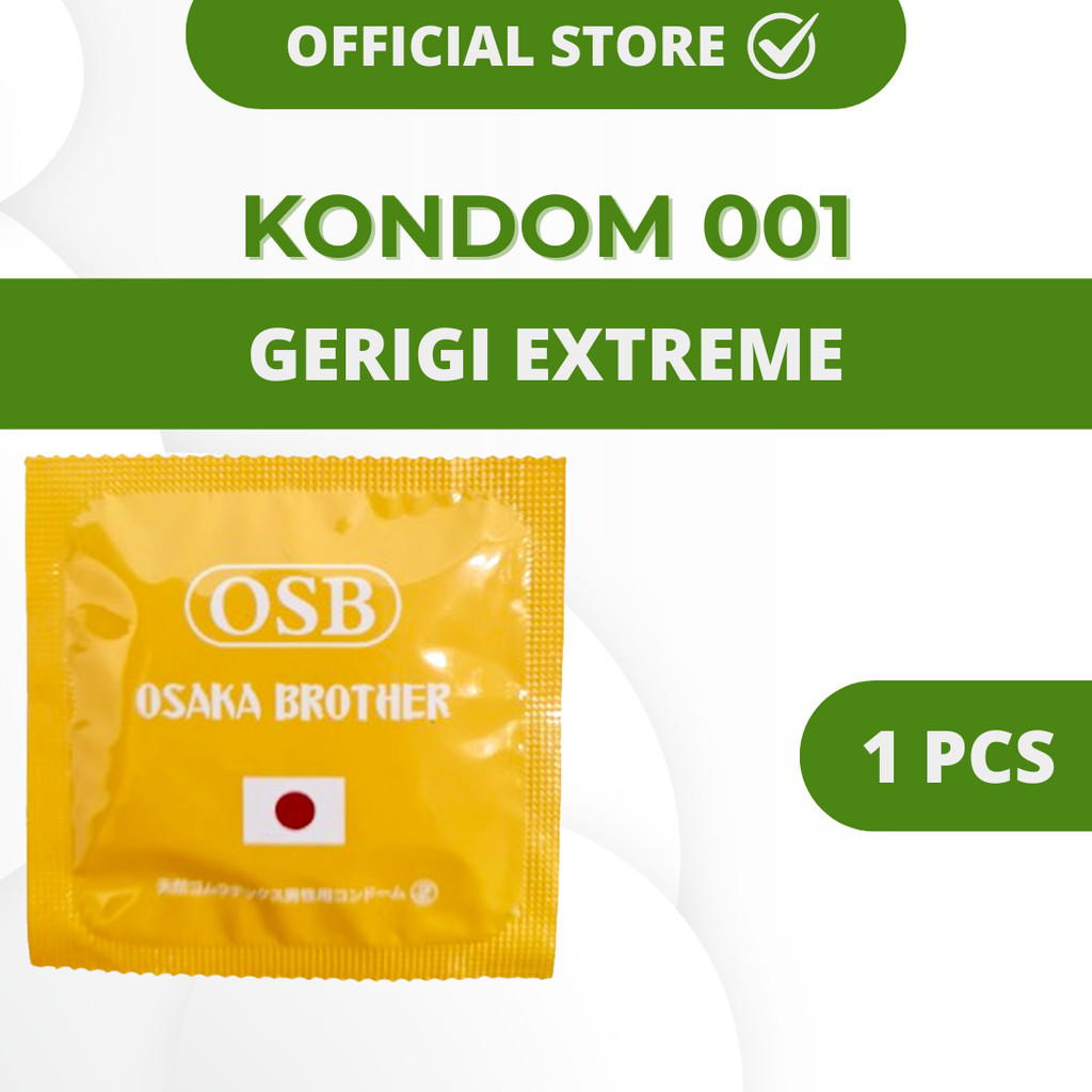 Condom Osb Osaka Brother 001 - Gerigi Xtreme Eceran 1 Pcs