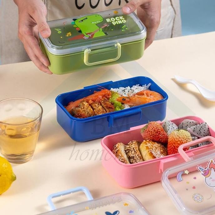 Kotak Bekal Anak Tk Karakter Lucu 700Ml / Lunch Box Anak