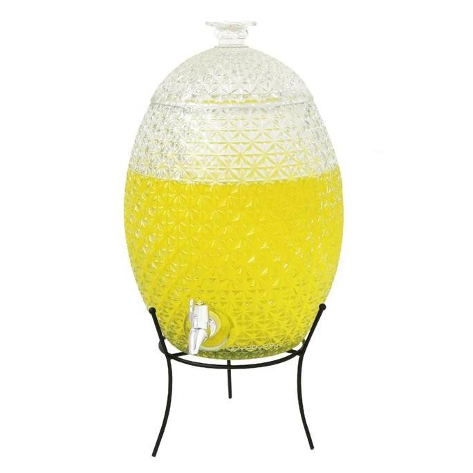 Dispenser Nanas 10 Liter, Dispenser Kaca , Dispenser Beling