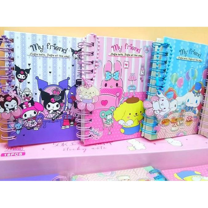Hs- Mini Binder Book | Buku Diary | Diary Mini Cinnamoroll | Buku Mini