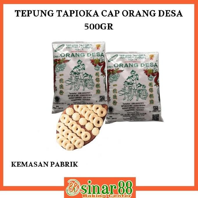 

=+=+=+] TEPUBG TAPIOKA CAP ORANG DESA 500GR