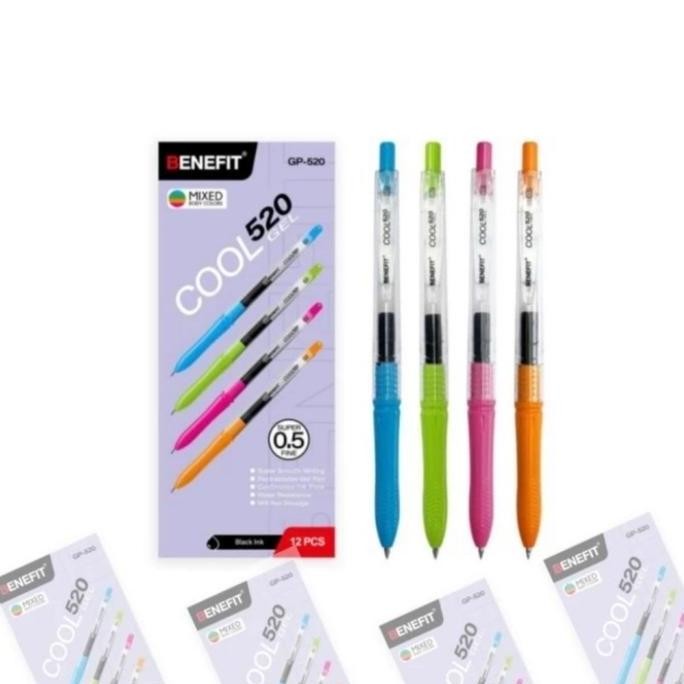 

$$$$] Pulpen benefit 520 gel