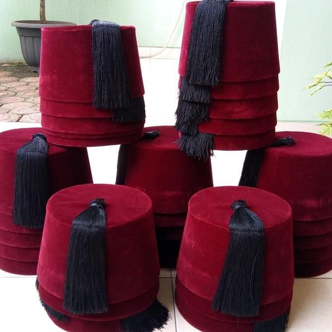 BISA E-KATALOG Fez Turki / Tarbus / Peci Ottoman Abdul Hamid II