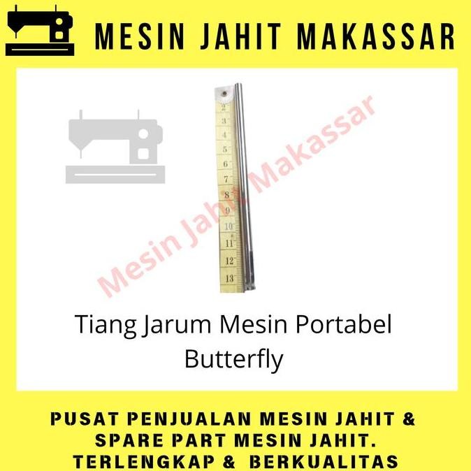 

(:(:(:(] Original Butterfly | Tiang Jarum Mesin Portabel Butterfly Kualitas Original