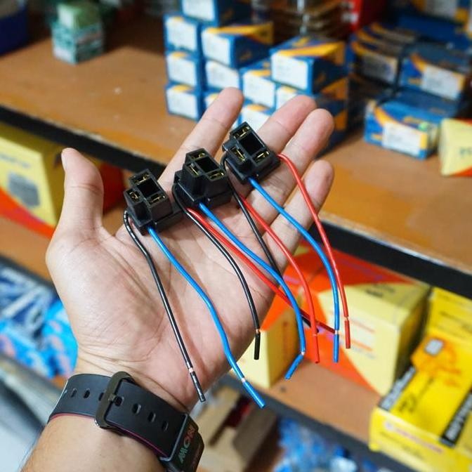 :::::::] Fitting Dudukan Bohlam Lampu Depan Vespa Excel