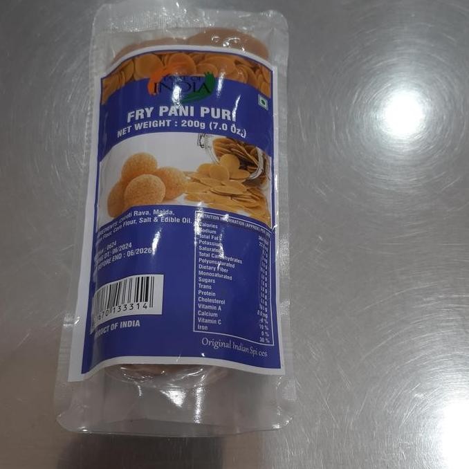 

+%+%+%] toi fry pani puri 200 gm made in india