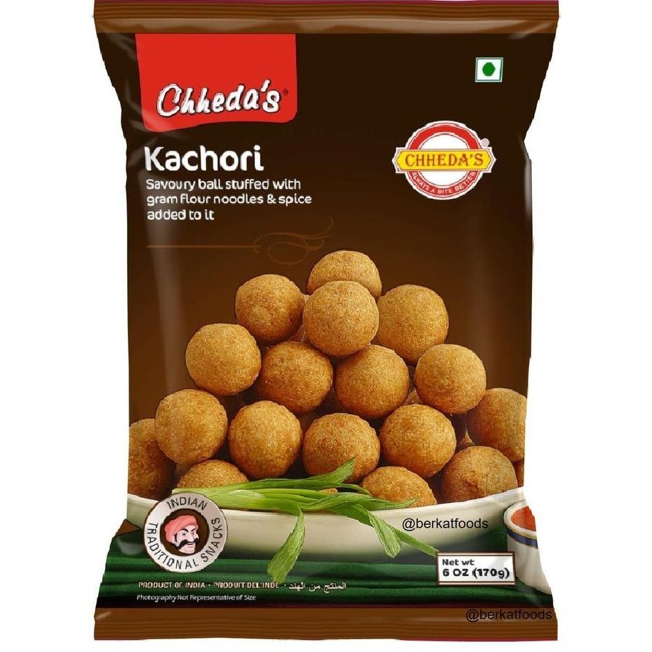 

/////] Kachori Chheda's / Cemilan Snack Ball India Kachodi Katchuri Kachauri