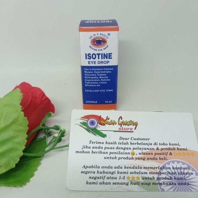 

#####] ISOTINE EYE DROP 10 ML