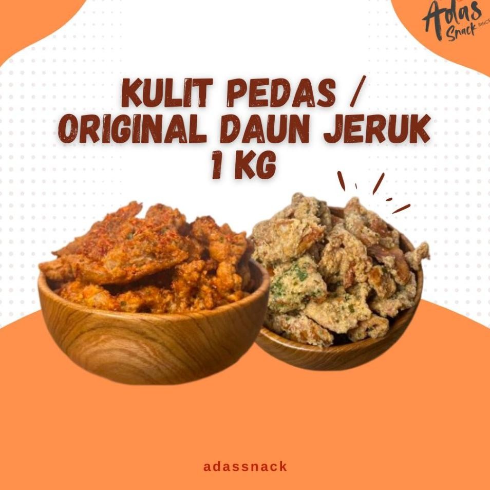 

1Kg Kulit Krispi Pedas Daun Jeruk Adassna