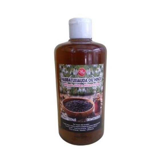 Habbatussauda Oil Curah  500Ml Minyak Jintan Hitam Hindi