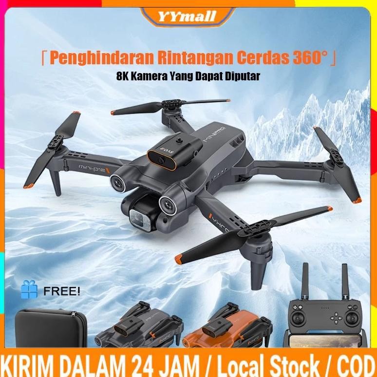 Terlaris CodP12 Pro Drone Obstacle Avoidance + 4K Hd Camera Wide Angle Height Keep Rc Drone Drone Wi