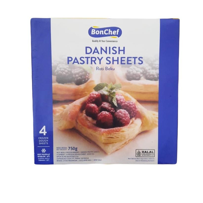 

Promoo!! Bonchef - Danish Pastry Sheet & Puff Pastry Sheet 750 gr isi 4 lembar