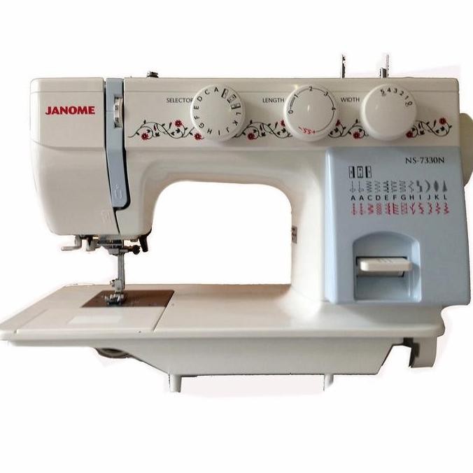 best produk] Termurah | Mesin Jahit Janome Portabel NS 7330 / Semi Neci