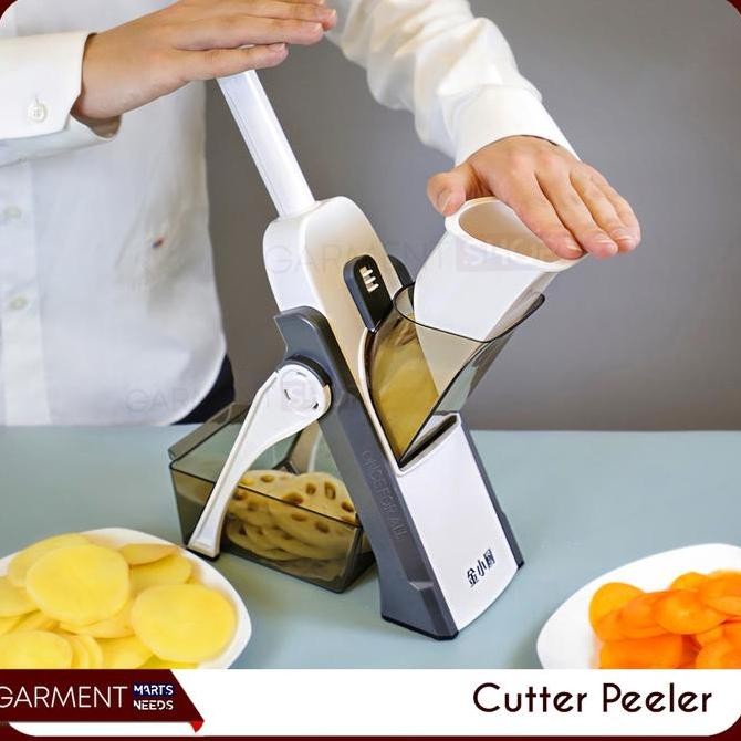 Alat Parutan Serbaguna Otomatis Peniris Pemotong Kentang Wortel Sayur