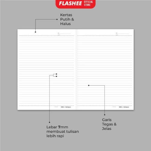 

SWG Flashee Buku Tulis Sidu Campus 42 Lembar Book Sidu Campus Campus Korea 1 Pack Isi 5 Buku