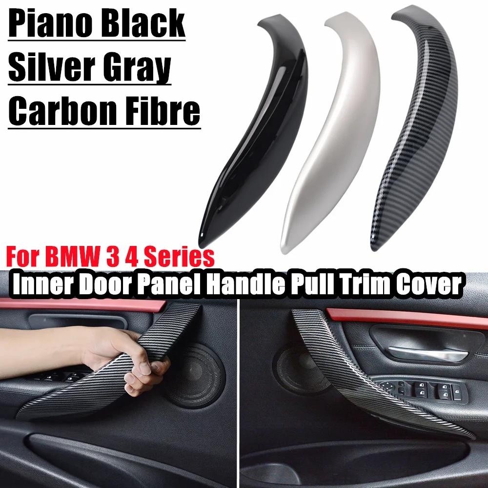 

4PCS Untuk BMW Seri 3 F30 F80 F31 F32 F33 F34 F35 F36 2013-18 Panel Pegangan Tarik Pintu Interior de
