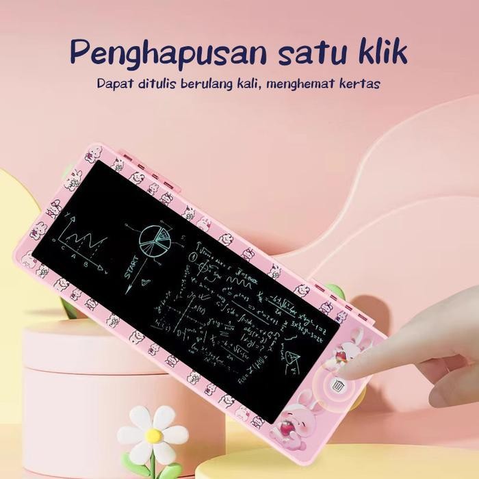 

SWG [READY] Aimilo Drawing Box Kotak Pensil Aesthetic Dengan Papan Coret Tempat Pensil Anak Laki Laki Waterproof Kotak Pensil Anak Perempuan