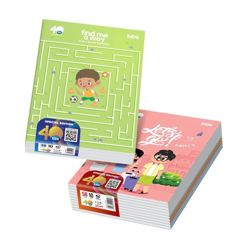 

SWG SiDU Buku Tulis 38 Lembar [Spesial Edisi 40 Tahun]