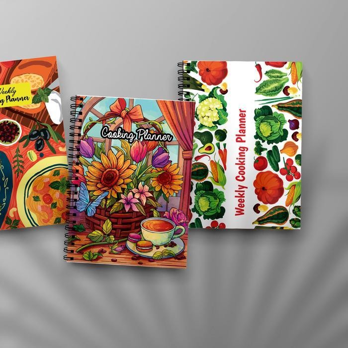 

SWG COOKING PLANNER Weekly A5 Buku Rencana Memasak Mingguan Spiral
