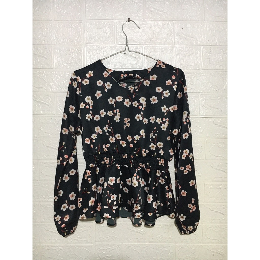 baju wanita bunga bunga