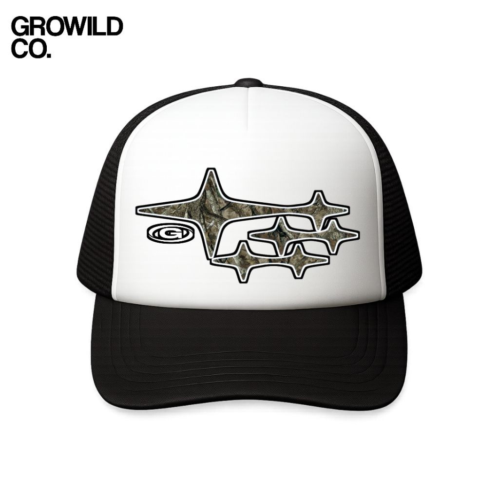 Growild Trucker Hat - Star camo series