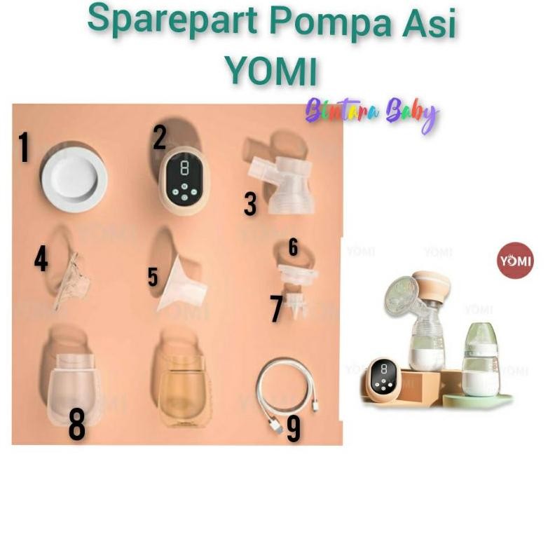 Sparepart Khusus Pompa Asi YOMI Electric Breast Pump YOMI spare part Valve TERJAMIN COCOK Original Y