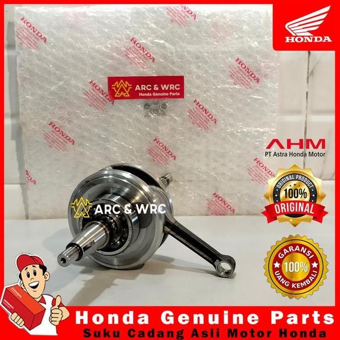 POROS ENGKOL KRUK AS CRANKSHAFT NEW SUPRA X 125 FI // 13000K41N00 ORIGINAL DAN TERPERCAYA