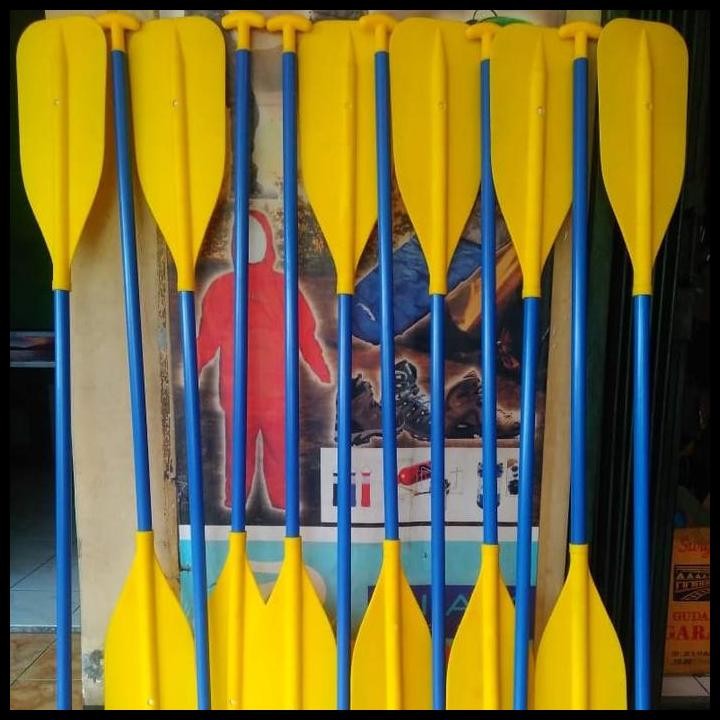 Dayung fiber ujung T Untuk Perahu karet,Rafting,Perahu airlainya