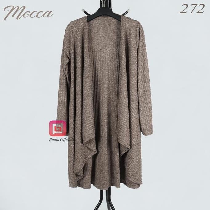 cardigan outer rajut lengan panjang long sweater jaket jumbo wanita kardigan bahan tebal premium Lem