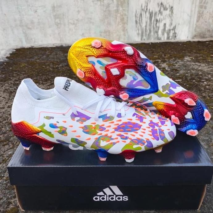 sepatu bola adidas predator freak white Pogba Terlaris