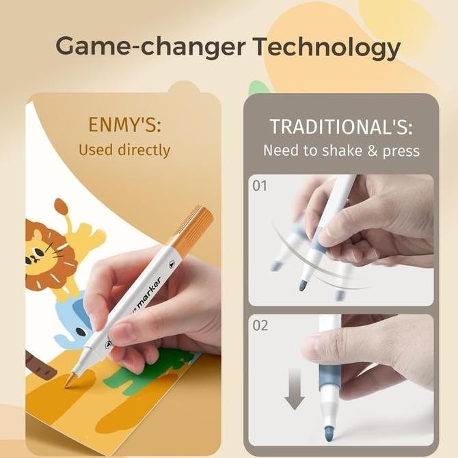 

Set Marker Akrilik 36/48/60/80 Warna Yang Beragam Dan Menarik Untuk Seni