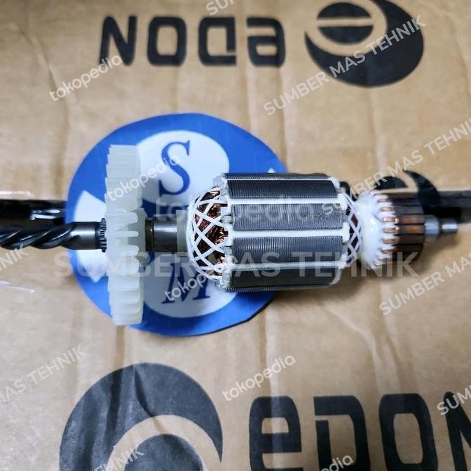 Update (1) ANGKER BOR TANGAN ED5-3513 ARMATURE EDON 3513 ROTOR MESIN BOR EDON ED sumbermte