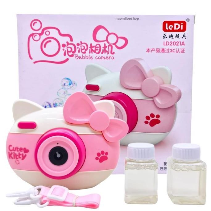 Mainan bubble camera hello kitty bubble elektrik kamera bubble madi50 Ayo Beli