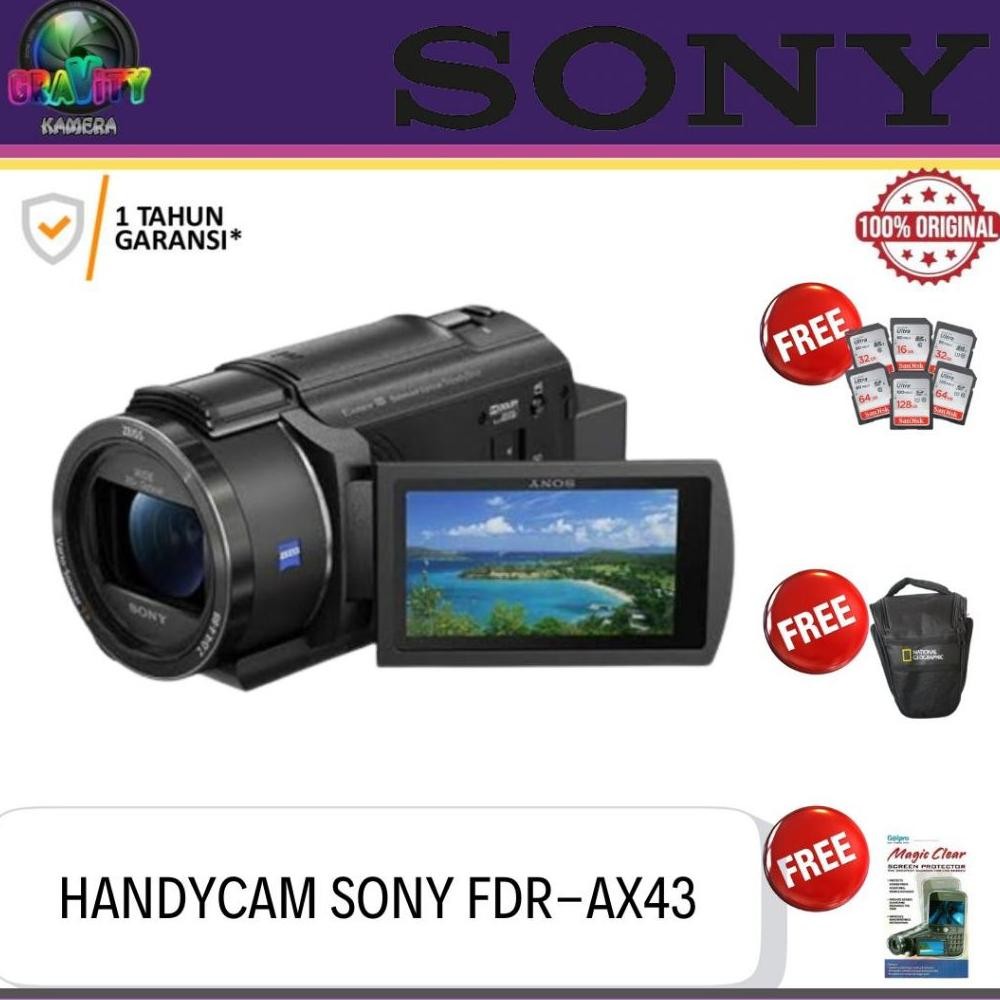 Terlaris Handycam Sony Fdr-Ax43 / Sony Fdr-Ax43 / Sony Ax43
