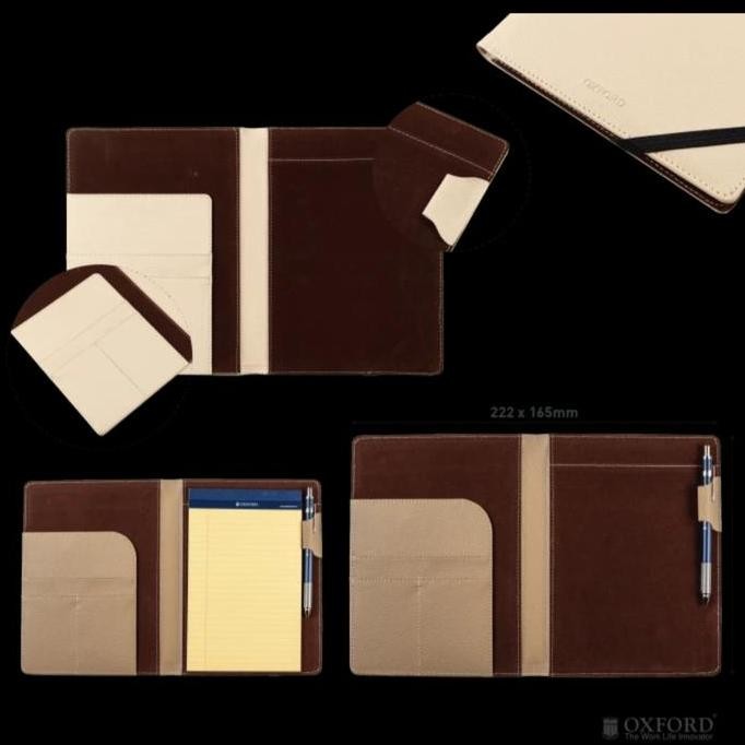 

OXFORD BIZ BINDER D WALLET MEMO COVER PAD SAMPUL KULIT NOTES