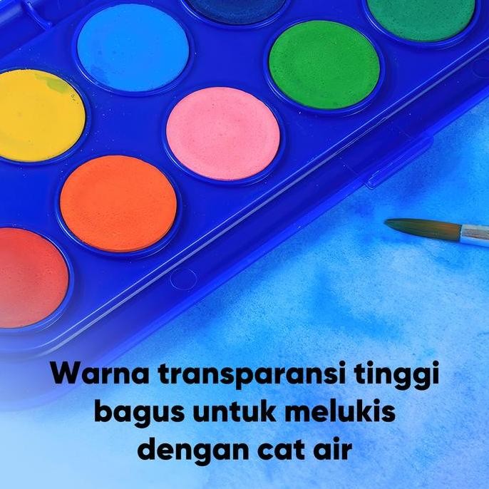 

Giorgione Cat Air Watercolor Paint Set Cat Padat Solid Paint 12/24/36/48 Warna G-T