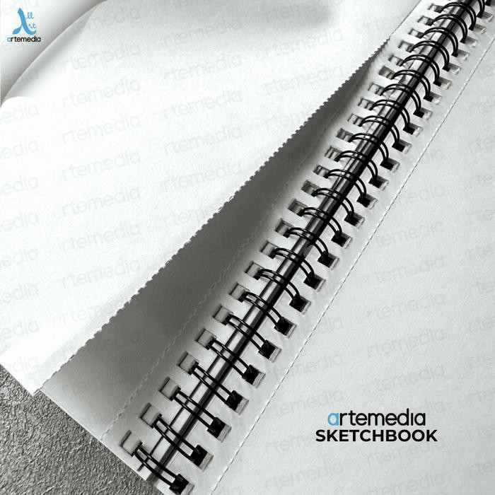 

Sp Artemedia Sketchbook Spiral A3 Buku Sketsa Pensil, Pensil Charcoal, Drawing Pen